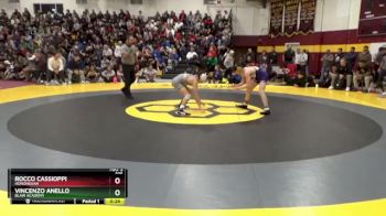 106 lbs 5th Place Match - Rocco Cassioppi, Hononegah vs Vincenzo Anello, Blair Academy