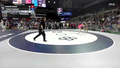 190 lbs Champ. Rd Of 64 - Carson Shank, NE vs Evelyn Vargas, CA