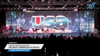 Village Christian School - Village Christian School [2025 Band Chant Jr. High Day 3] 2025 USA Spirit Natl's/Collegiate Champs/Jr. Natl's