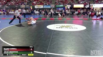 AA - 126 lbs 3rd Place Match - Elijah Carroll, Bozeman vs Devin Grossman, Billings Skyview