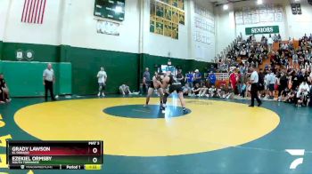 195 lbs Semifinal - Grady Lawson, El Dorado vs Ezekiel Ormsby, South Torrance