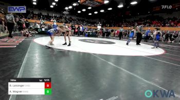 70 lbs Rr Rnd 3 - Bexley Leisinger, Choctaw Ironman Youth Wrestling vs Avery Wagner, Choctaw Ironman Youth Wrestling