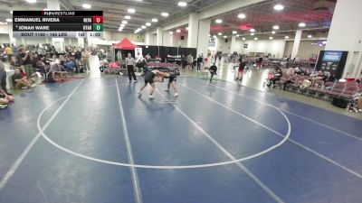 165 lbs Cons. Quarters - Emmanuel Rivera, Nevada vs Jonah Ware, Utah