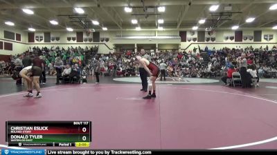 160 lbs Round 1 - Christian Eslick, Roland-Story vs Donald Tyler, Waterloo East