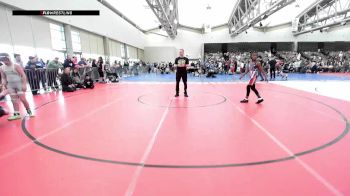 96-M lbs 2nd Place - Elijah Gill, Unnattached vs Marco Marinaccio, Ruthless WC