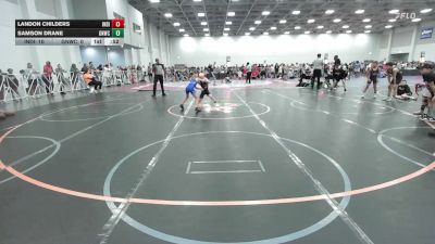 60 lbs Rr Rnd 1 - Landon Childers, Indiana Outlaws Red - EL vs Samson Drane, Great Neck Wrestling Club - EL