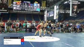 152 lbs Cons 16 #1 - Mitchell Bohlken, Missouri vs Chance Fry, Nebraska