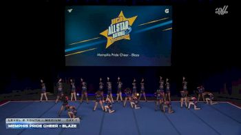 Memphis Pride Cheer - Blaze [2026 L2 Youth - Medium Day 1] 2026 UCA & UDA All Star Nationals