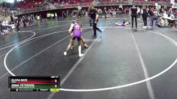82 lbs 1st Place Match - Olivia Bice, CWO vs Emma Petersen, Battle Creek Brave Elite