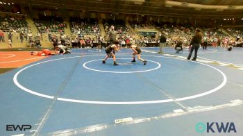 64 lbs Consi Of 8 #1 - Kaiden Candy, Sperry Wrestling Club vs Aysa Al-Qahtani, Wyandotte Youth Wrestling