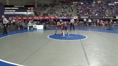 141 lbs Quarters & 1st Wb (16 Team) - Joshua Robison, North Central vs Cole Becker, Augsburg