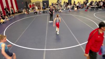 67-80 lbs Champ. Round 3 - Vivian Wenzel, MN vs Olivia Ford, ND