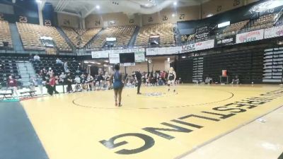 180 lbs Quarterfinal - Isabella Renfro, Fort Hays State vs D`Mysha James, Lyon College