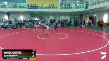 184 lbs Cons. Round 3 - Connor Wrobleski, King`s College (Pennsylvania) vs Ryder Slayton, Messiah University