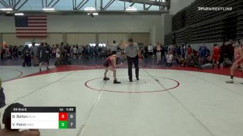 81 lbs Prelims - Brayden Belton, Palmetto vs Vincent Paino, Broad Axe MS