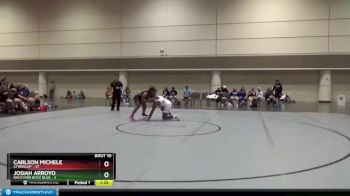 185 lbs Round 4 (6 Team) - Carlson Michele, CFWAXLHP vs Josiah Arroyo, Backyard Boyz Blue