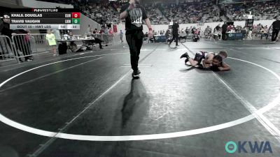 Quarterfinal - Khalil Douglas, Clinton Youth Wrestling vs Travis Vaughn, Lions Wrestling Academy