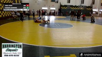 1st Place Match - Max Cruz, Warren Hills vs Mason Levering, North Hunterdon