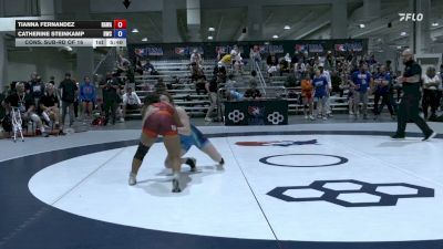 53 kg Cons. Sub-rd Of 16 - Tianna Fernandez, Hawaii vs Catherine Steinkamp, Hawks Wrestling Club