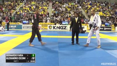 Alexandro Ceconi vs Bernardo Faria IBJJF 2016 Worlds