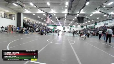 150 lbs Cons. Round 6 - Carter Howard, Neosho Wrestling vs Diego Gauna, South Central Punisher