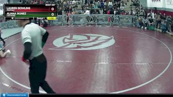 Round 2 - Lauren Bowling, Foothill vs Aliana Nunez, Cheyenne