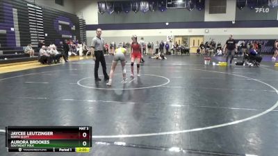 JV-9 lbs Round 2 - Aurora Brookes, Southeast Polk vs Jaycee Leutzinger, North Scott