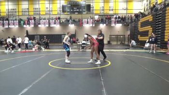 145 lbs Champ. Round 3 - Haley Togba, Iowa vs Ryha Wellington, Empire Academy