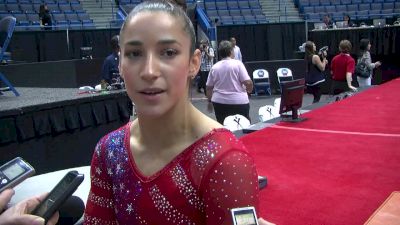 Aly Raisman On Martha, Nailing Vault, and Parents' Support - Secret Classic 2016