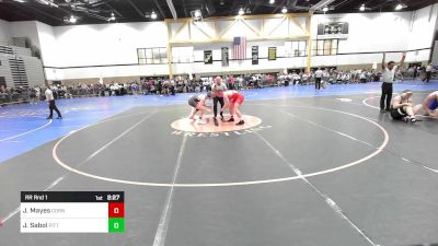 174D lbs Rr Rnd 1 - Justin Mayes, Cornell vs Jacob Sabol, Pitt-Johnstown