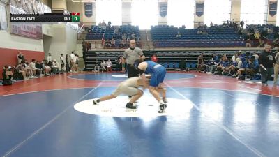 157 lbs Round 4: Semis & 3rd Wb - Carson Royster, Oconee County vs Easton Tate, Calhoun