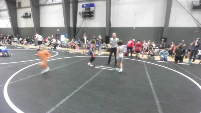 66 lbs Semifinal - Emmett Kelly, Askeo International Mat Club vs Hunter Bates, Aniciete TC