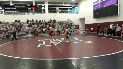 141 lbs Placement Matches (16 Team) - Jason Saenz, Mt. San Antonio College vs Isaac Gonzalez, Cerritos