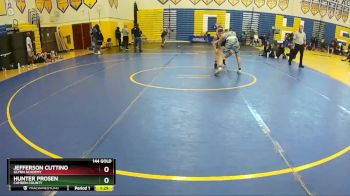 144 Gold Round 4 - Jefferson Cuttino, Glynn Academy vs Hunter Prosen, Camden County