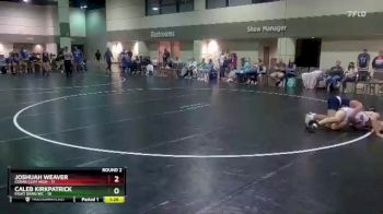 138 lbs Round 2 (16 Team) - Caleb Kirkpatrick, Fight Barn WC vs Joshuah Weaver, Cedar Cliff High