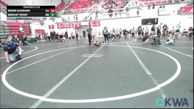 64 lbs Consolation - Kamdyn Carver, D3 Wrestling Cluib vs Ayden Thomas, OKC Saints Wrestling