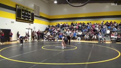 135 lbs Quarterfinal - Lyla Glaza, Mount Vernon vs Josslyn Holladay, Wilton