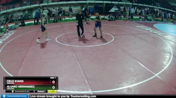 85 lbs 3rd Place Match - Alvaro Hernandez, Arizona vs Cruz Evans, Oregon