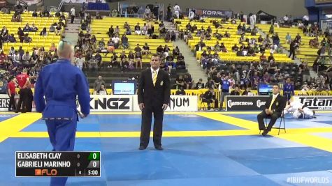 Elisabeth Clay vs Gabrieli Marinho IBJJF 2016 Worlds