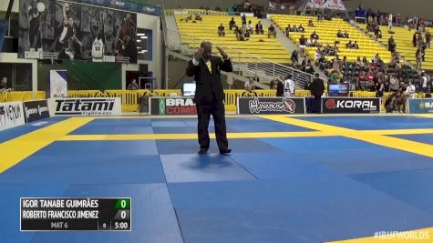Igor Tanabe Guimraes vs Roberto Francisco Jimenez IBJJF 2016 Worlds