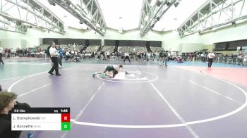 119-I lbs Semifinal - Luke Stempkowski, Olympic vs Jean Paul Bonnette, Seagull Wrestling Club