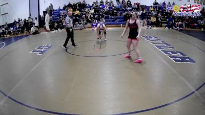 170 lbs Quarterfinal - Davaya Truman, Erie High vs Brynn Purdy, Hickory Hs