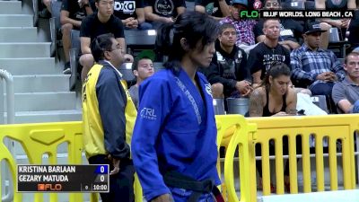 Kristina Barlaan Vs Gezary Matuda IBJJF 2016 Worlds