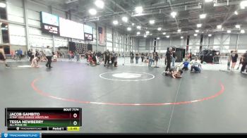 85-87 lbs Round 3 - Tessa Newberry, All-Phase WC vs Jacob Gambito, Scrap Yard Garage Wrestling