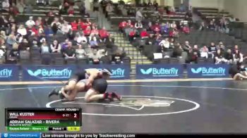 165 lbs Champ. Round 1 - Adrian Salazar - Rivera, Ouachita Baptist vs Will Kuster, Drury