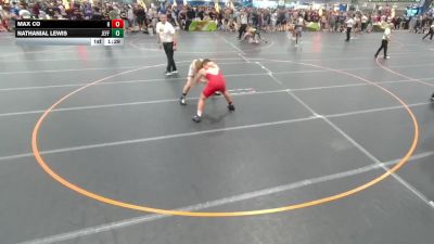 132 lbs Champ. Round 2 - Max Co, Unattached vs Nathanial Lewis, Jefferson Area