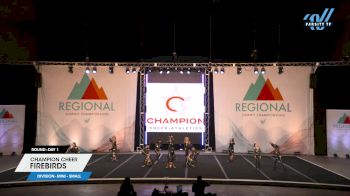 Champion Cheer - Firebirds [2024 L1 Mini - Small Day 1] 2024 The Southwest Regional Summit