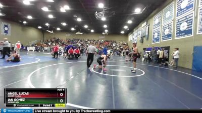 170 lbs Champ. Round 1 - Angel Lucas, Santa Maria vs Ian Gomez, Morro Bay