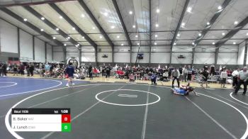 113 lbs Quarterfinal - Braxton Baker, Mat Demon WC vs Jeremy Lynch, Coast Wrestling