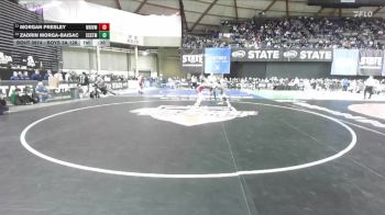 Boys 3A 126 lbs Cons. Round 7 - Morgan Presley, White River vs Zadrin Morga-Baisac, Shorecrest